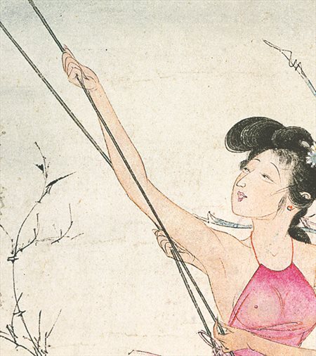 袁州-胡也佛的仕女画和最知名的金瓶梅秘戏图